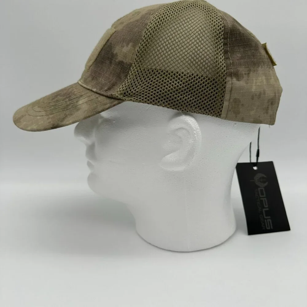 Opus Tactical Meshback Adjustable‎ Operator Cap, OSFM, A-TACS AU Camo/Olive